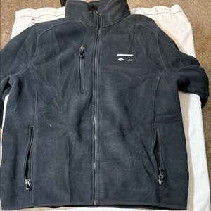 Men's Black Fleece Jacket